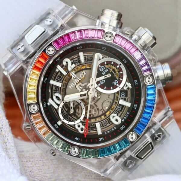 Hublot Big Bang Integral 441.JX.4802.RT.4099 “Black Rainbow” Premium Replica 1:1