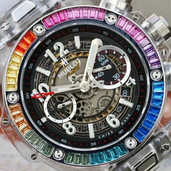 Hublot Big Bang Integral 441.JX.4802.RT.4099 “Black Rainbow” Premium Replica 1:1