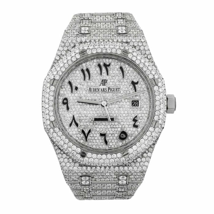 Royal Oak “Iced Out” (Ref. 15400ST.OO.1220ST.02)