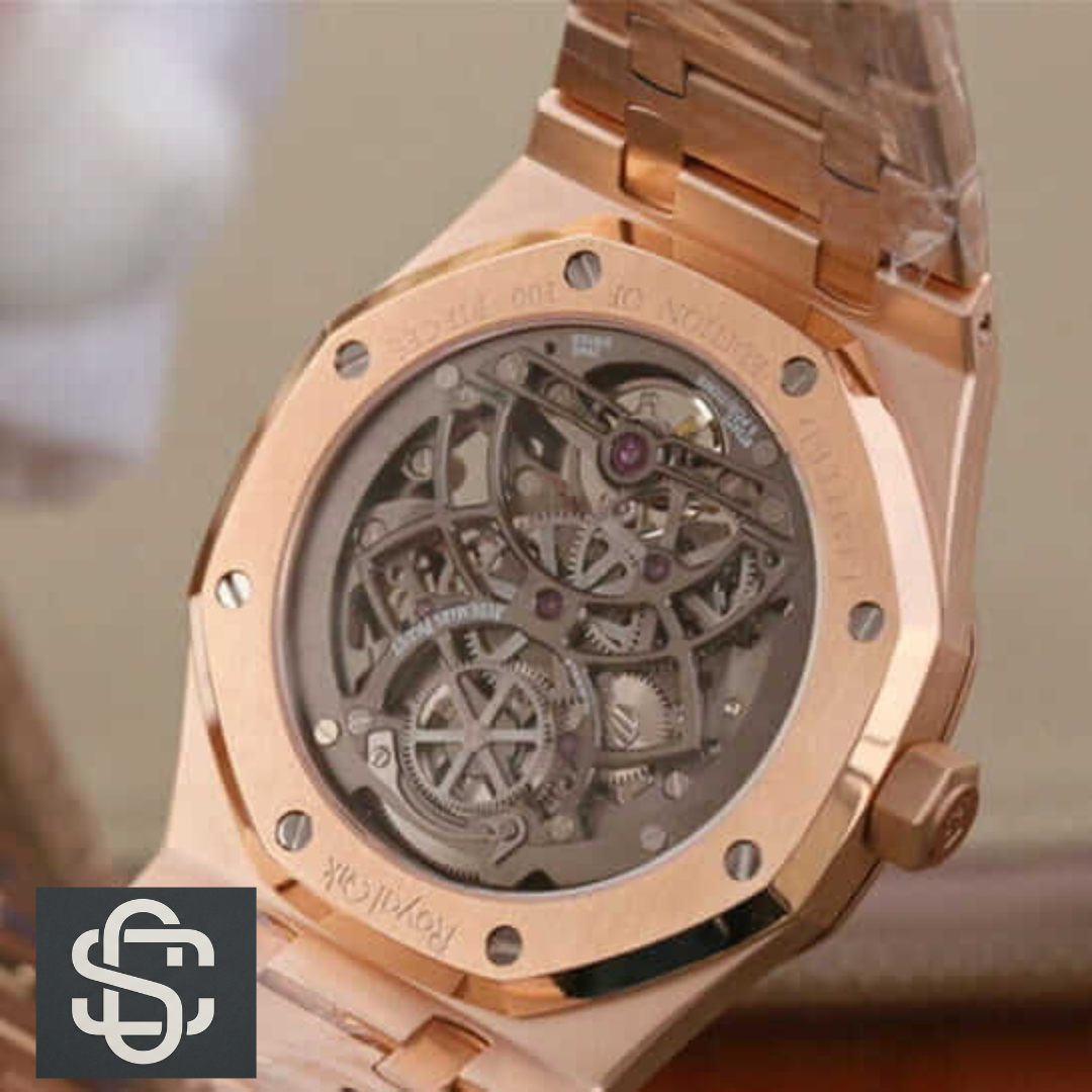 Royal Oak (Ref. 15407ST.OO.1220ST.01)  “Rose Gold”