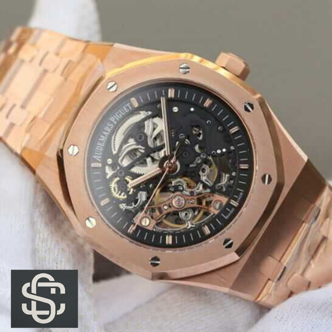 Royal Oak (Ref. 15407ST.OO.1220ST.01)  “Rose Gold”