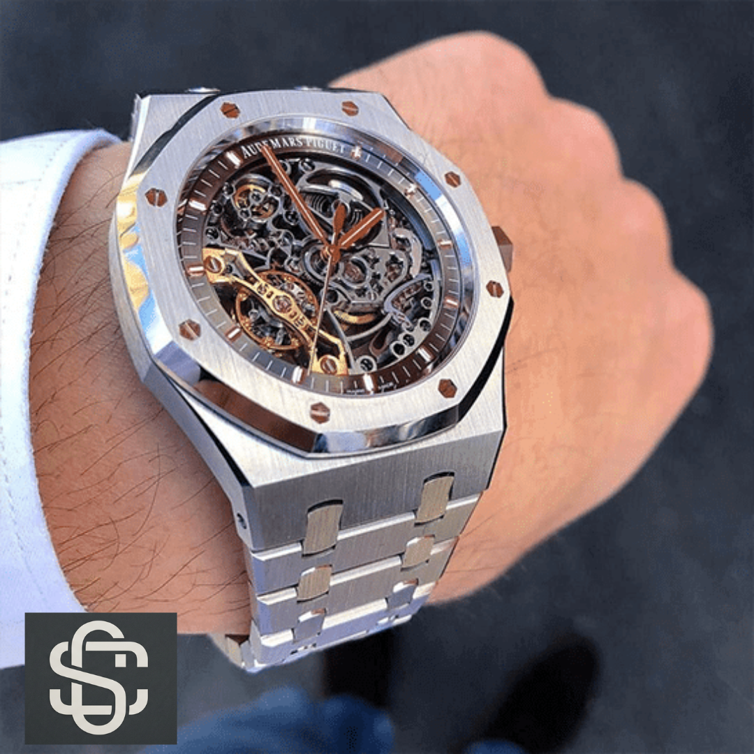 Royal Oak Double Balance Wheel Openworked (Ref. 15407ST)