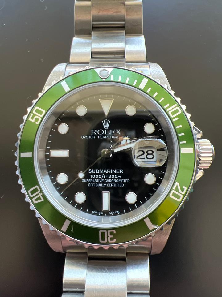 Submariner Date (Ref. 16610LV) Kermit