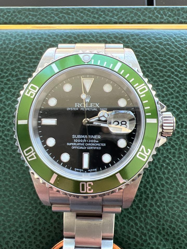 Submariner Date (Ref. 16610LV) Kermit