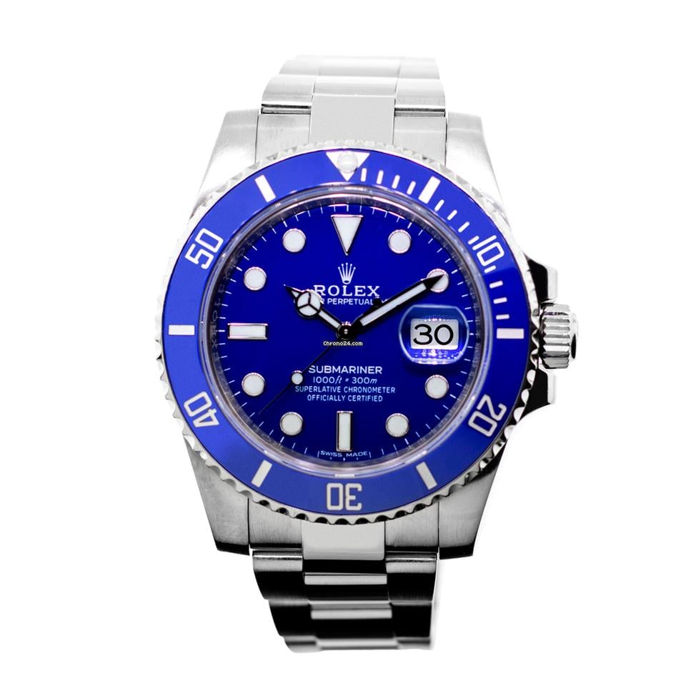 Submariner Date (Ref. 116619LB) Smurf