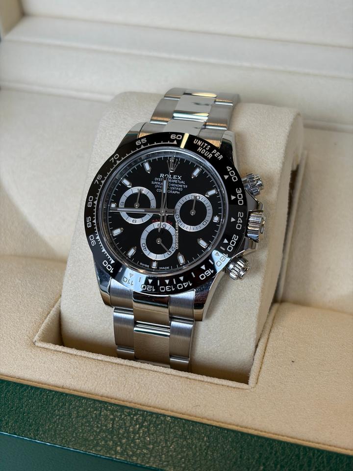 Cosmograph Daytona (Ref. 116500LN) Deep Black Dial
