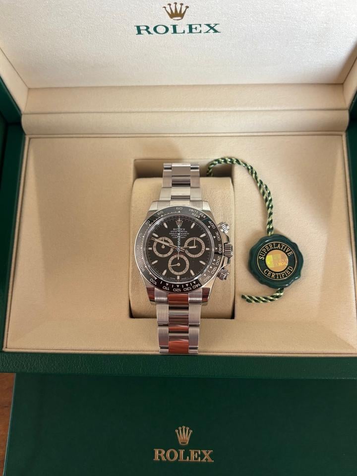 Cosmograph Daytona (Ref. 126500LN) Intense Black Dial