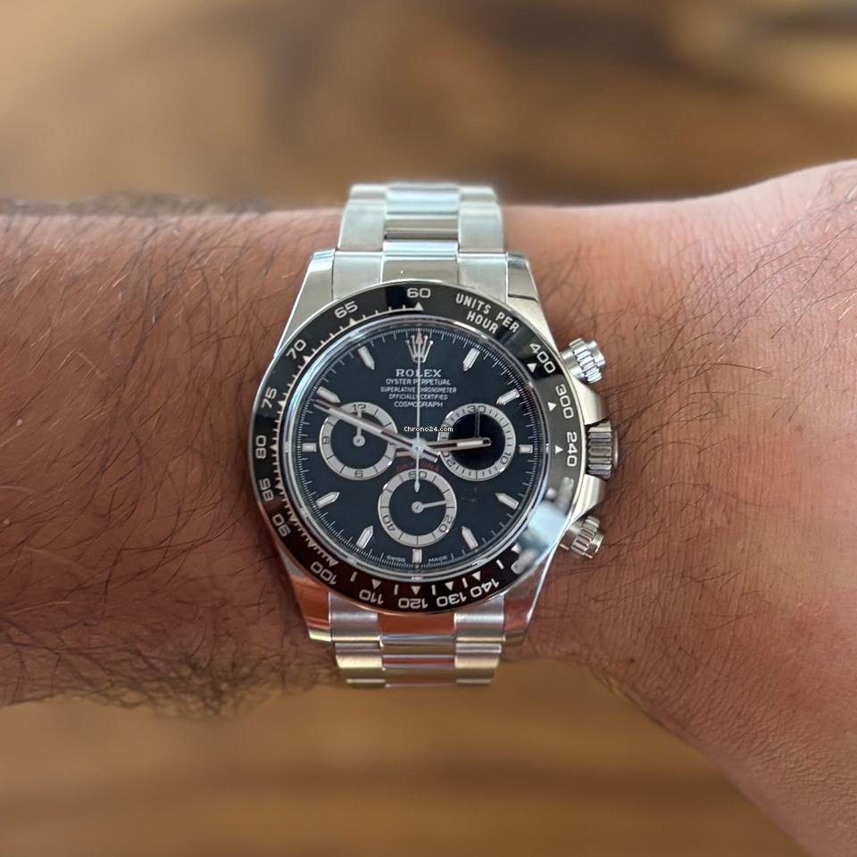 Cosmograph Daytona (Ref. 126500LN) Intense Black Dial