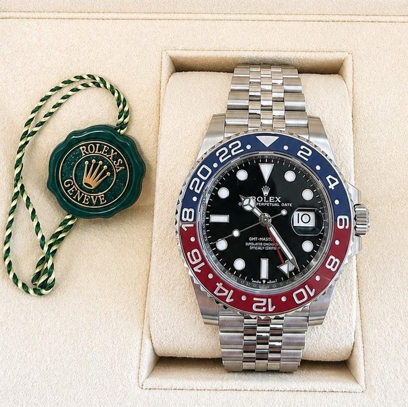 GMT-Master II (Ref 126710BLRO) Pepsi