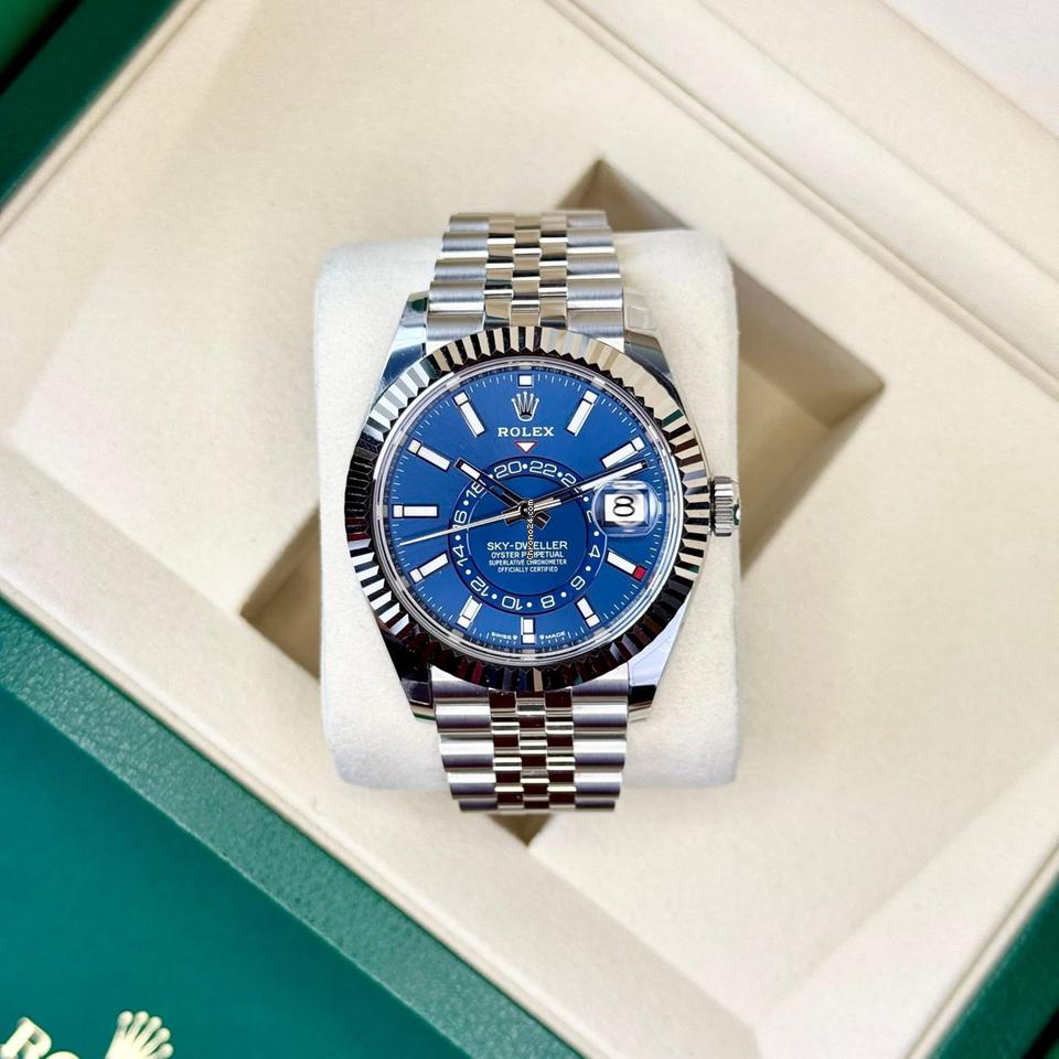 Sky-Dweller (Ref. 336934) Intense Blue Dial