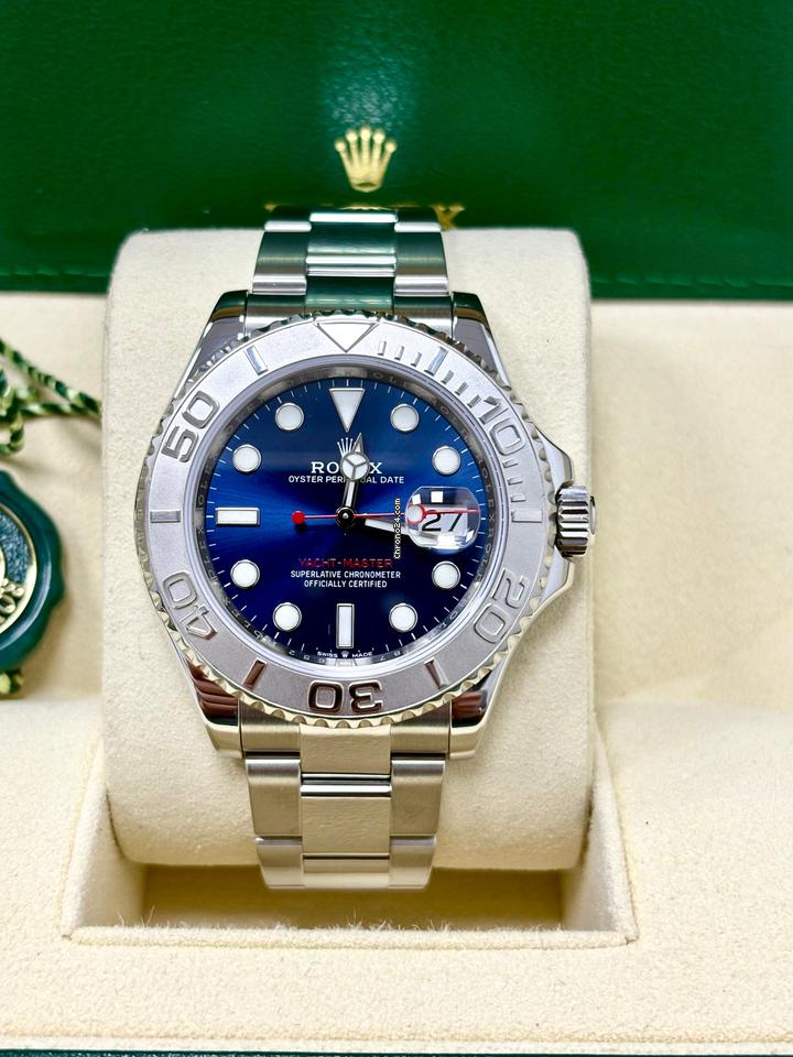 Yacht-Master 40 (Reference 126622) Slate/Dark Rhodium Dial or Blue Dial