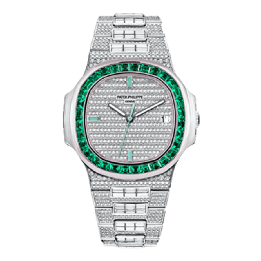 Patek Philippe Nautilus 5711/1300A “Emerald Bezel” Premium Duplicate