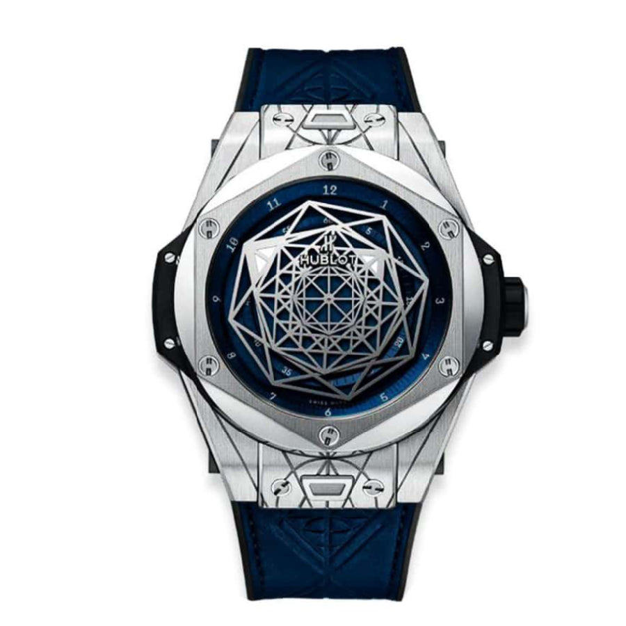 Hublot Big Bang Steel Black Dial Diamond Bezel 361.SX.1270.RX.1104 Replica