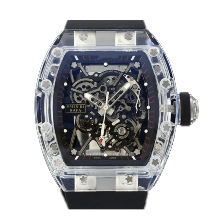 Richard Mille RM 35-01 "Black Carbon TPT" Signature Replica 1:1
