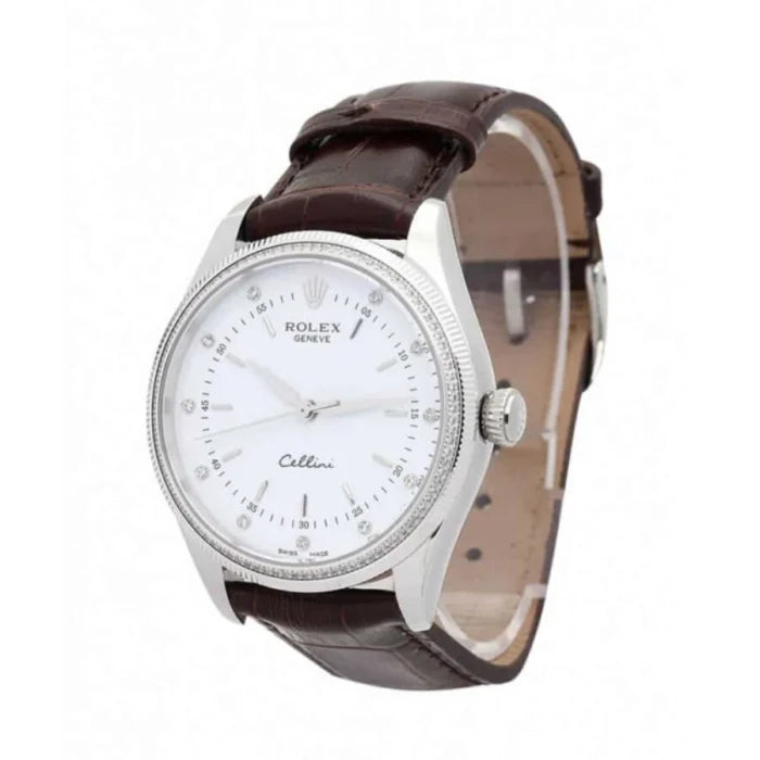 Rolex Cellini 4233 Danaos “White Dial” Top Grade Clone 1:1