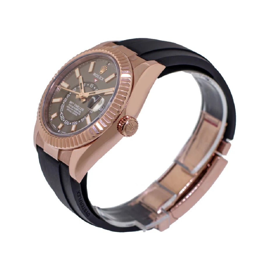 Rolex Sky-Dweller 326235 “Chocolate Dial” Exact Duplicate Quality