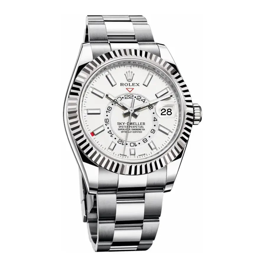 Rolex Sky-Dweller 336934 “White Dial” Ultra Detailed Clone