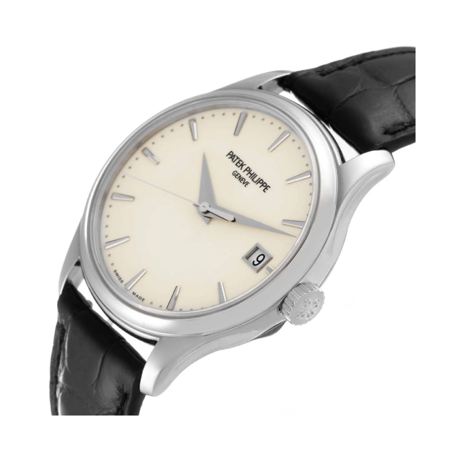 Patek Philippe Calatrava 5227G-010 “White Gold Officer’s Case” Top Replica 1:1