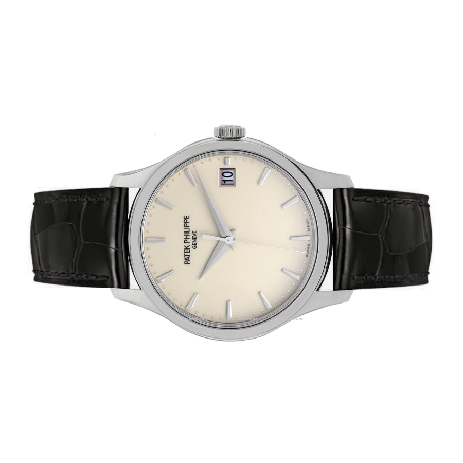Patek Philippe Calatrava 5227G-010 “White Gold Officer’s Case” Top Replica 1:1