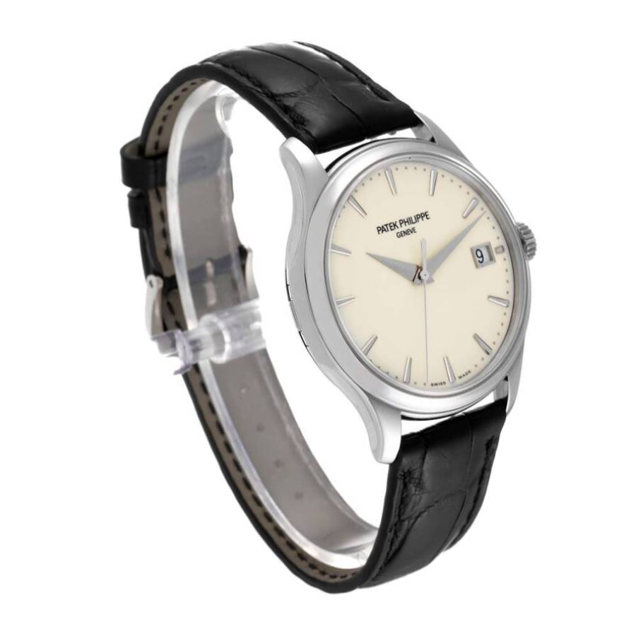 Patek Philippe Calatrava 5227G-010 “White Gold Officer’s Case” Top Replica 1:1