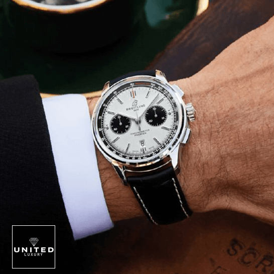 Breitling Premier Chronograph AB0118221G1P1 "Panda Dial" Perfect Duplicate Edition