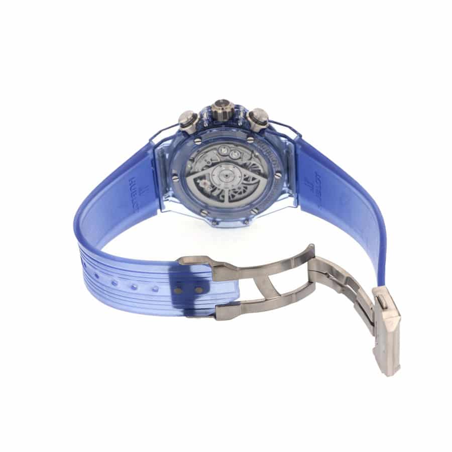 Hublot Big Bang Unico Sapphire 411.JX.4802.RT “Transparent Case” Collector’s Replica