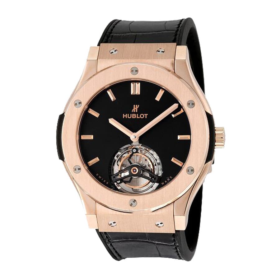 Hublot Big Bang Unico Tourbillon 505.OX.1180.LR “All Black” Deluxe Replica Edition