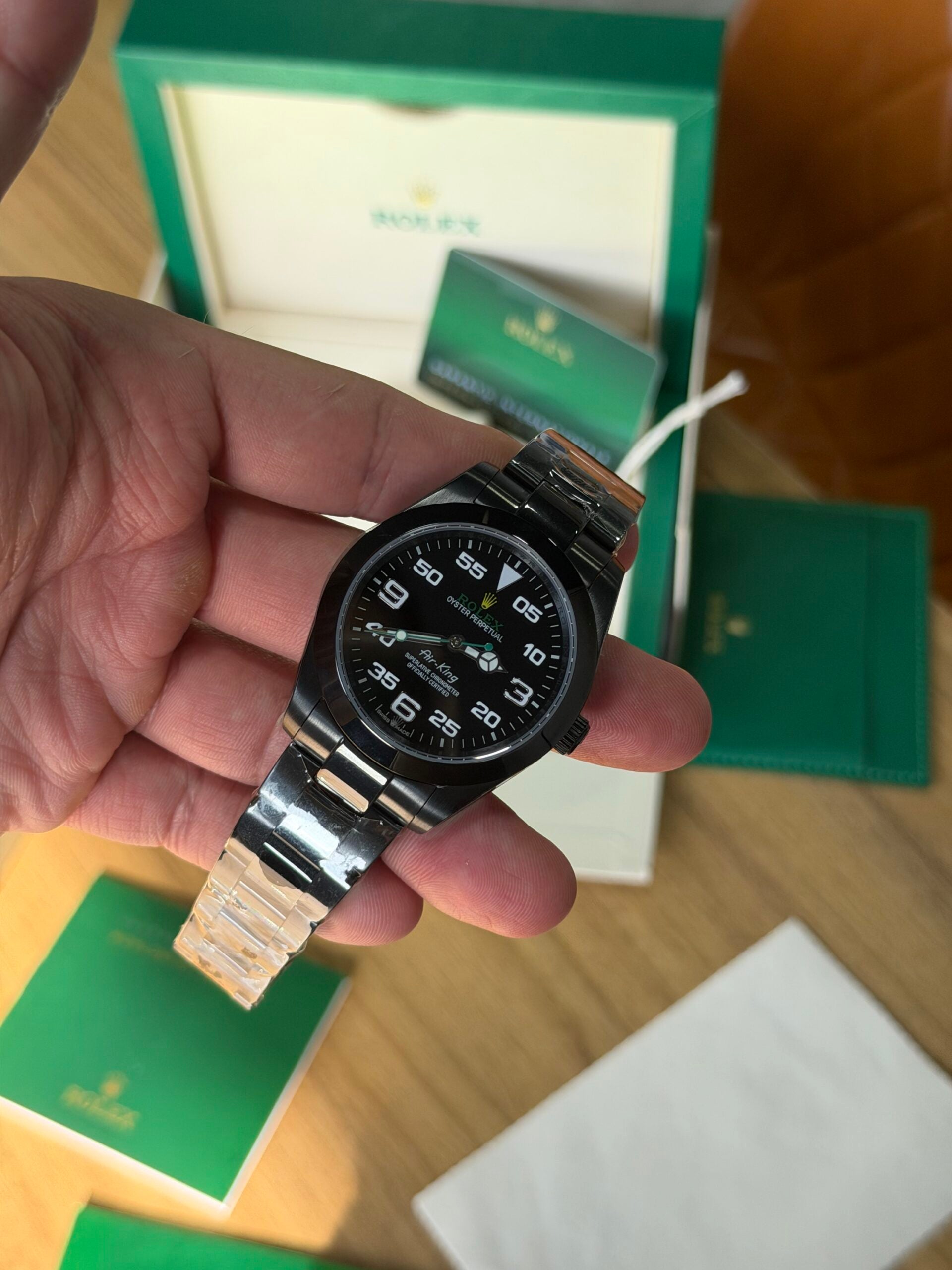 Rolex Oyster Air-King - black