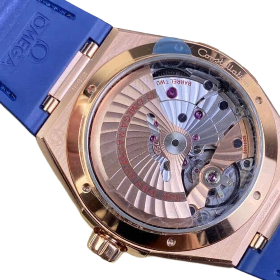Omega Constellation Blue Strap 131.53.39.20.08.001 Near Original Replica