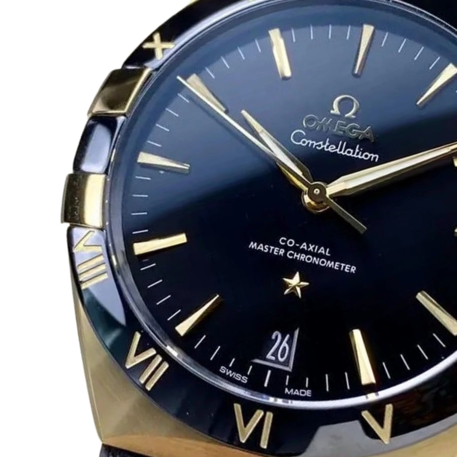 Omega Constellation Gold Case 131.63.41.21.01.001 Precision Replica Edition