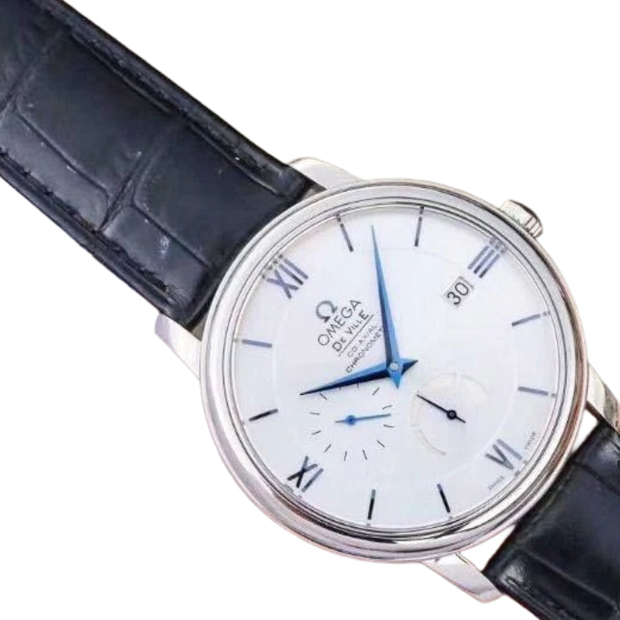Omega De Ville White Dial 424.53.40.21.04.001 Mirror Clone Quality