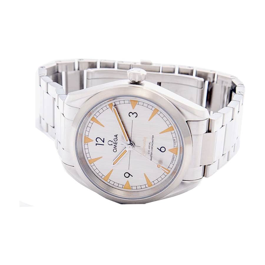 Omega Railmaster Co-Axial Master Steel 220.10.40.20.06.001 Perfect Duplicate 1:1