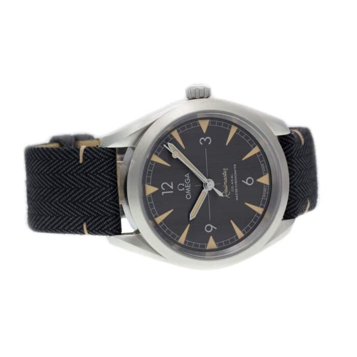 Omega Railmaster Co-Axial Master Chronometer Black Dial 220.12.40.20.01.001 Detailed Replica