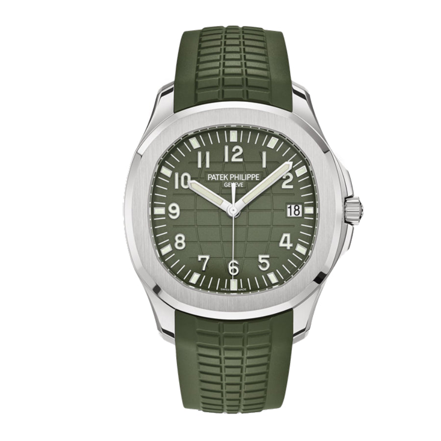 Patek Philippe Aquanaut 5168G “Jumbo” White Gold Deluxe Clone 1:1