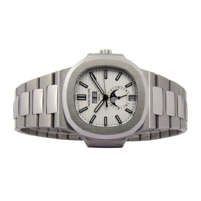 Patek Philippe Nautilus Annual Calendar 5726 “White Dial” Super Accurate Clone
