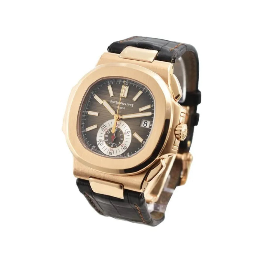Patek Philippe Nautilus Chronograph 5980R “Rose Gold” Supreme Copy 1:1