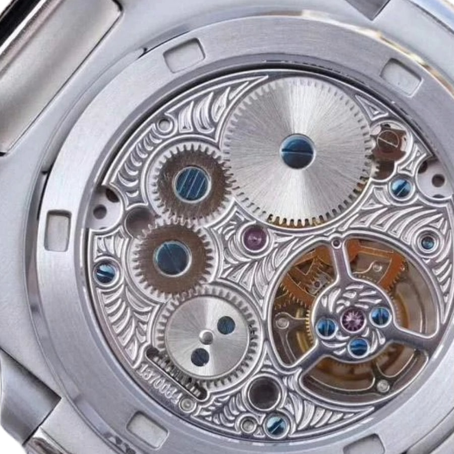 Patek Philippe Nautilus 5711 Tourbillon “Jumbo” White Dial Near Original Replica