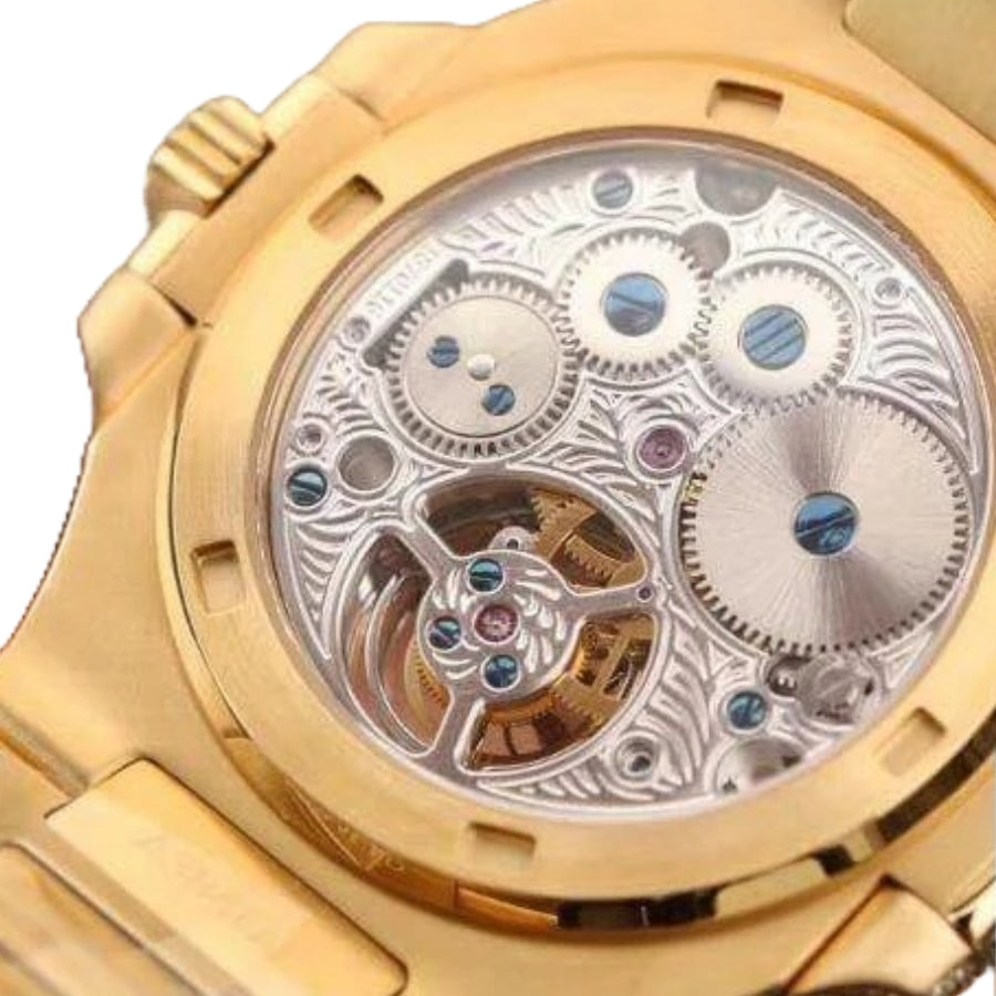 Patek Philippe Nautilus Tourbillon Yellow Gold 5711 Authentic Copy 1:1
