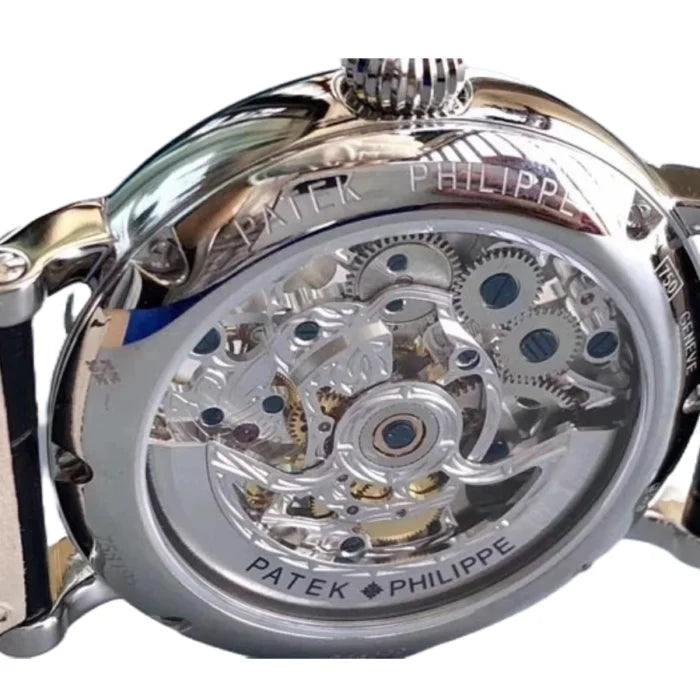 Patek Philippe Grand Complications P83000 Tourbillon Silver Dial Perfect Clone Quality
