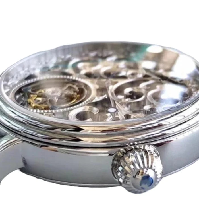 Patek Philippe Grand Complications P83000 Tourbillon Silver Dial Perfect Clone Quality