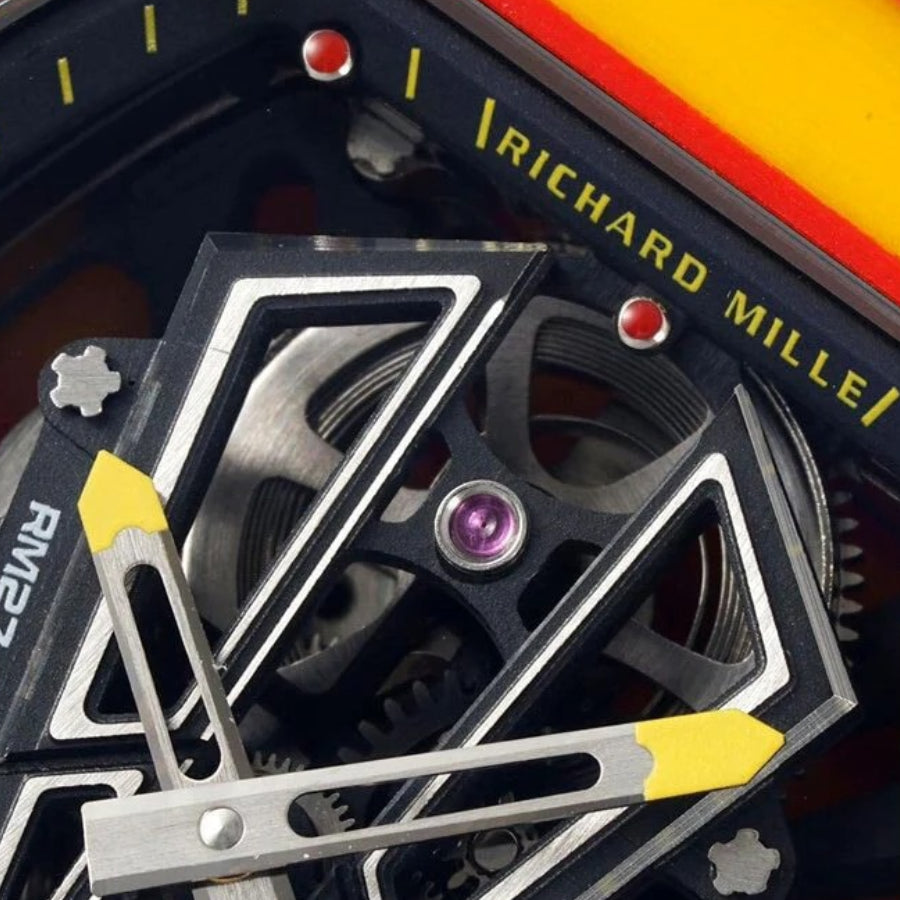 Richard Mille RM 27-03 Tourbillon "Rafael Nadal" Yellow Perfect Duplicate 1:1