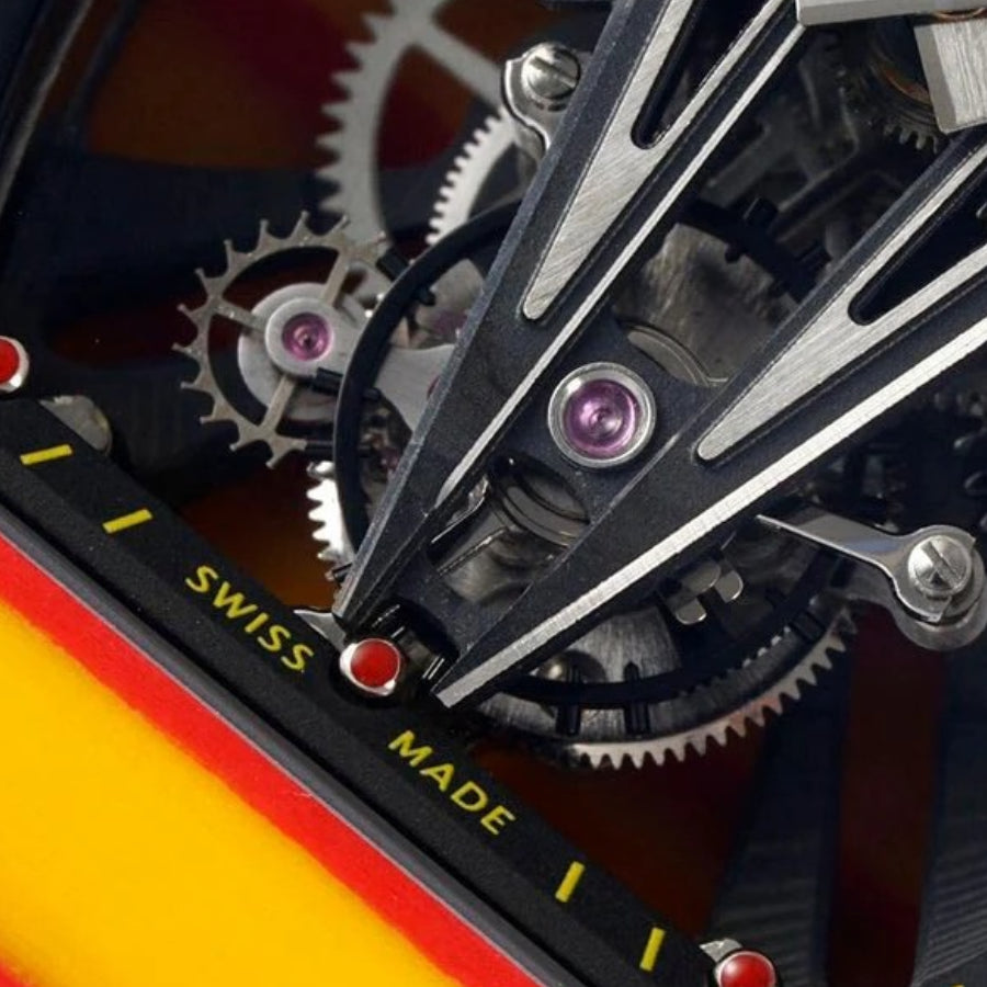 Richard Mille RM 27-03 Tourbillon "Rafael Nadal" Yellow Perfect Duplicate 1:1