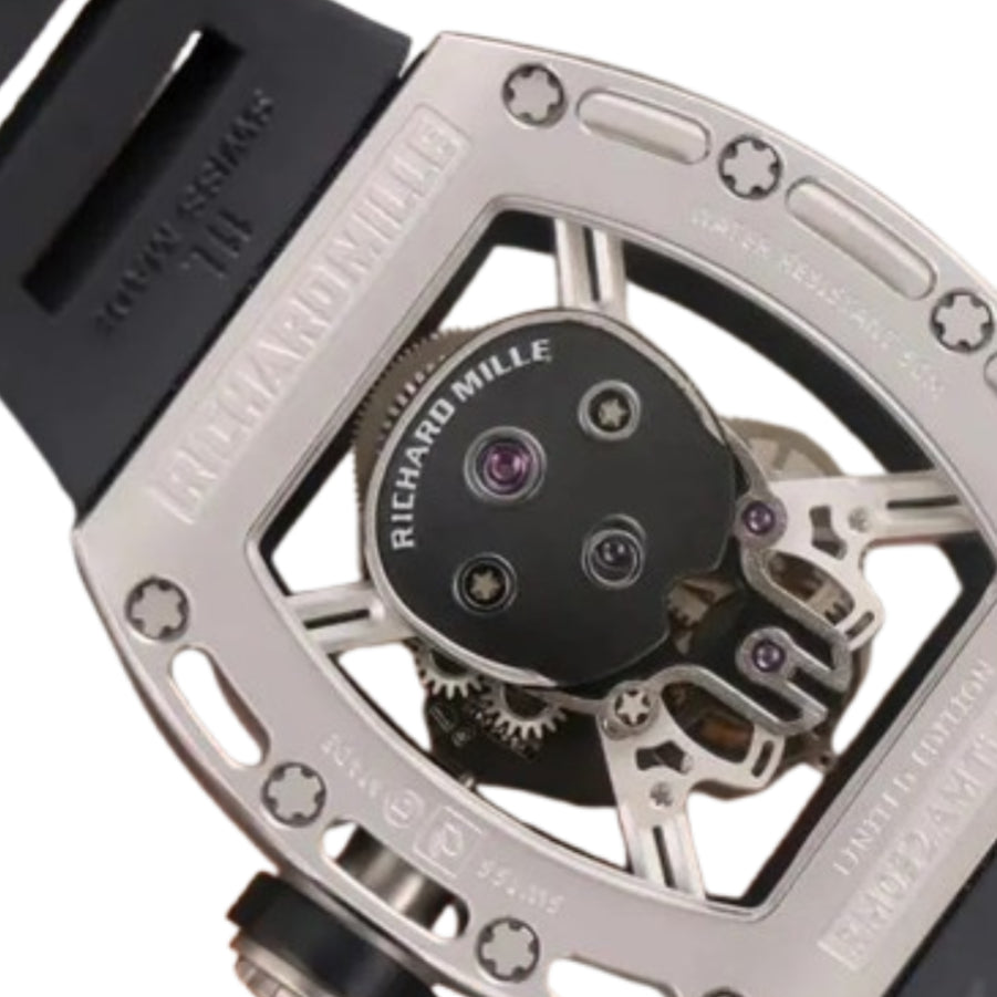 Richard Mille RM 52-01 Tourbillon "Skull" Grey Exclusive Clone Edition