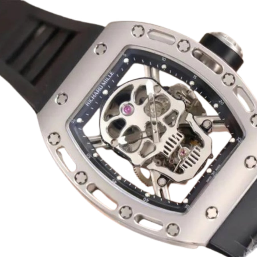 Richard Mille RM 52-01 Tourbillon "Skull" Grey Exclusive Clone Edition