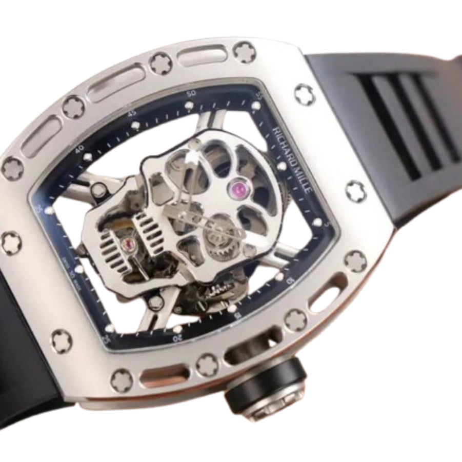 Richard Mille RM 52-01 Tourbillon "Skull" Grey Exclusive Clone Edition