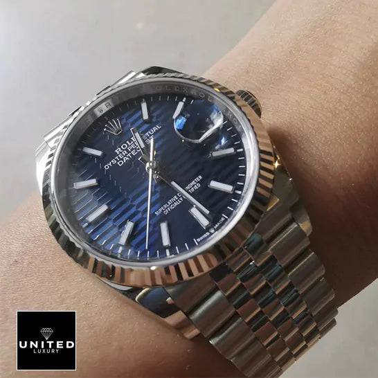 Rolex Datejust 126234 “Blue Dial Jubilee” Luxury Clone Quality