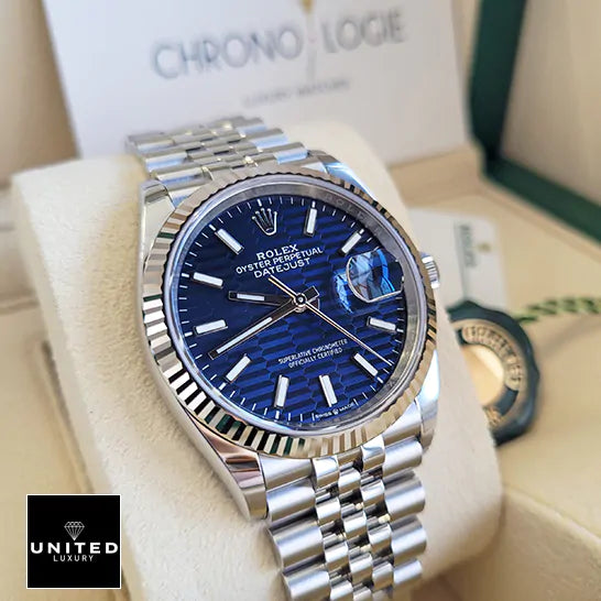 Rolex Datejust 126234 “Blue Dial Jubilee” Luxury Clone Quality