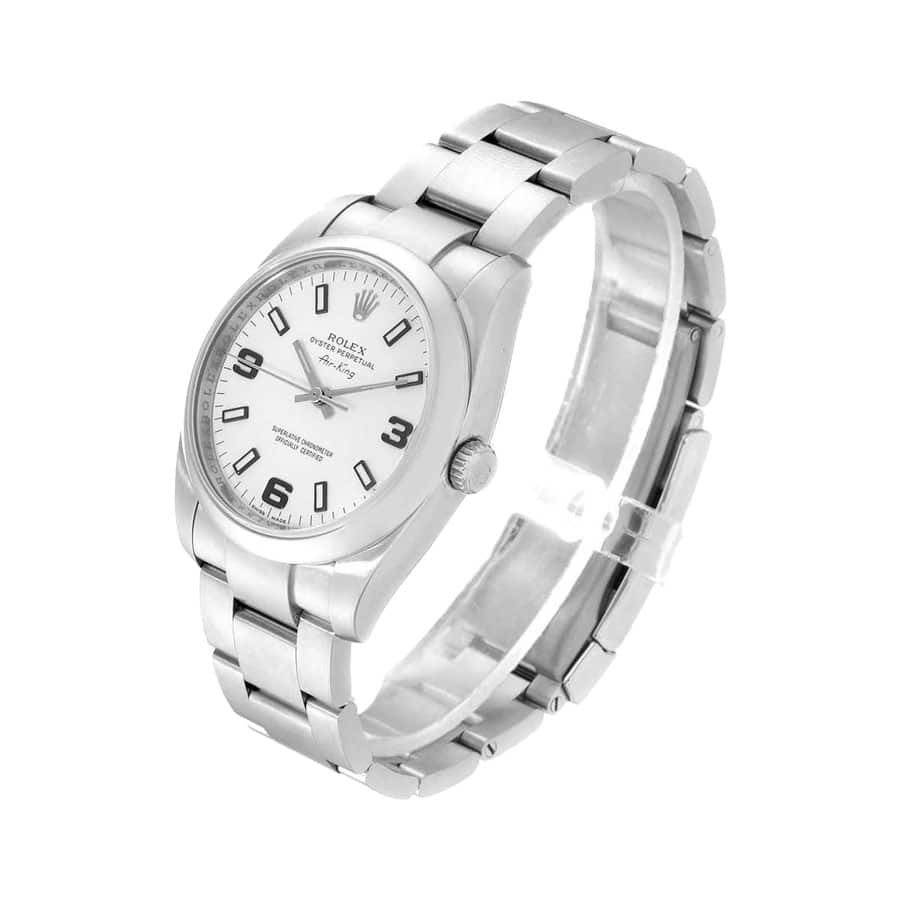 Rolex Air-King 114200 “White Dial” Elite Clone Edition