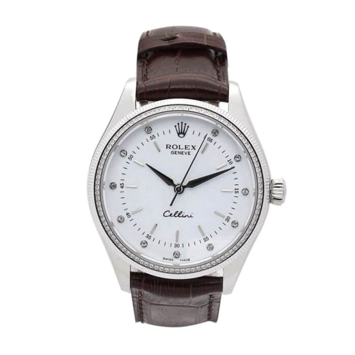 Rolex Cellini 4233 Danaos “White Dial” Top Grade Clone 1:1