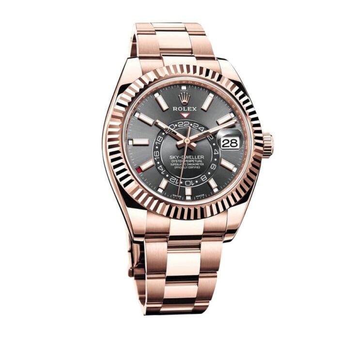 Rolex Sky-Dweller 326935-0007 "Everose Rhodium Dial" Next Level Replica